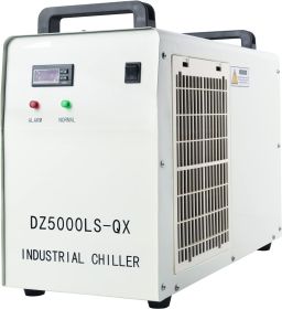 Water Chiller Industrial Chiller 6L Industrial Water Chiller for 40W 60W 80W 130W CO2 Laser Engraving & Cutting Machines 4.23gpm 4.5-7A Current Recirc