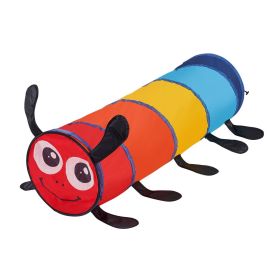 VEVOR Kids Play Tunnel Tent for Toddlers, Colorful Pop Up Caterpillar Crawl Tunnel Toy for Baby or Pet