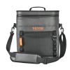 VEVOR Soft Cooler Bag, 30 Cans Soft Sided Cooler Bag Leakproof with Zipper, Waterproof Soft Cooler Insulated Bag