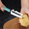 Peeling Knife Bottle Opener Multi-Function Peeler Stainless Steel Potato Eye and Fish Scale Remover Fruit Vegetable Pairing Knife Slicing