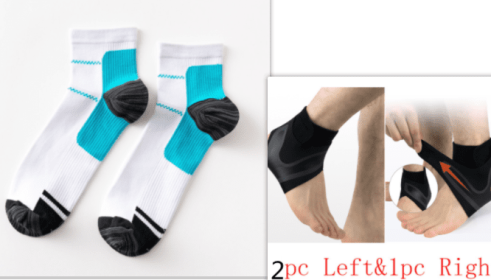 Ankle Support Brace Safety Running Basketball Sports Ankle Sleeves (Option: Suit-Suit-Suit)