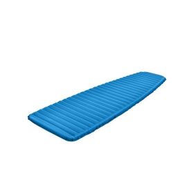 Inflatable Waterproof Camping Pad for Outdoor Travel (Color: Blue, Type: Camping supplies)