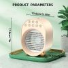 1pc Air Fan Air Cooler Water Cooled Fan, Mini Small Fan USB Fan Spray Humidifier Portable Desktop Fan