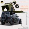 Explorer Plus Rooftop Tent Hardshell with Side Awning, Air Conditioner Outlet with Bracket, Luggage Racks&Replaceable Netting Rain Curtain