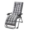 67x22in Chaise Lounger Cushion Recliner Rocking Chair Sofa Mat Deck Chair Cushion