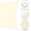 16'x16' Square Sun Shade Sail for Outdoor Backyard Patio Garden